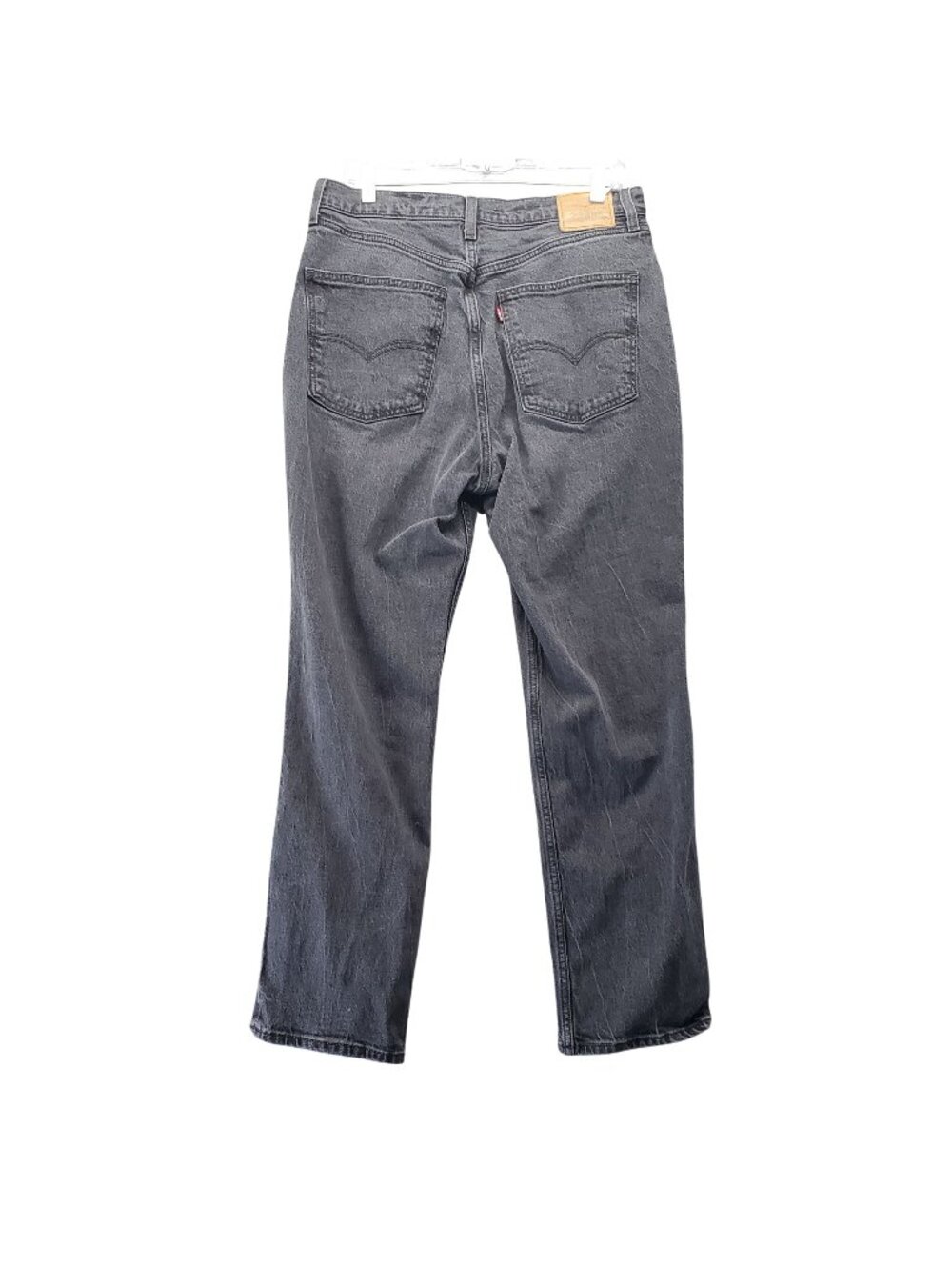 Levis Jeans Womens Size 31 Gray 70s High Slim Straight Cotton Denim